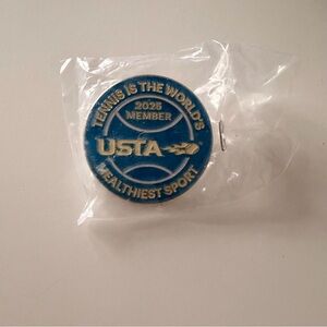 US Open 2025 USTA Member Pin -Tennis is the World's Healthiest Sport Collectible